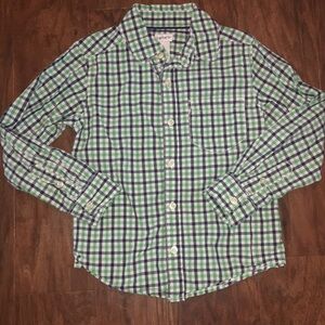 Carter’s Boys Plaid Button Up Size 5
